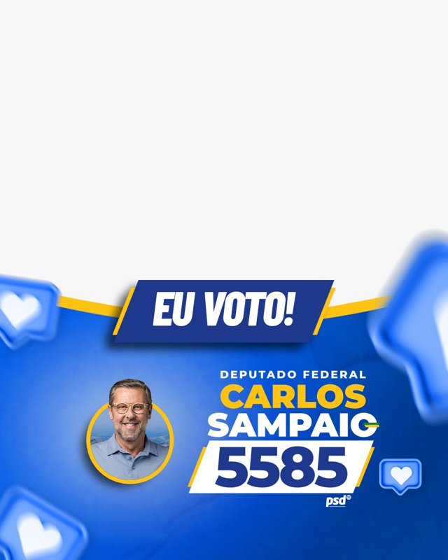 Arte "Eu voto!"
